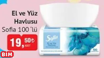 SOFİA EL VE YÜZ HAVLUSU SOFİA EL VE YÜZ HAVLUSU